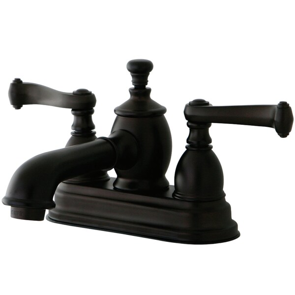 KS7005FL 4" Centerset Bathroom Faucet, Oil Rubbed Bronze